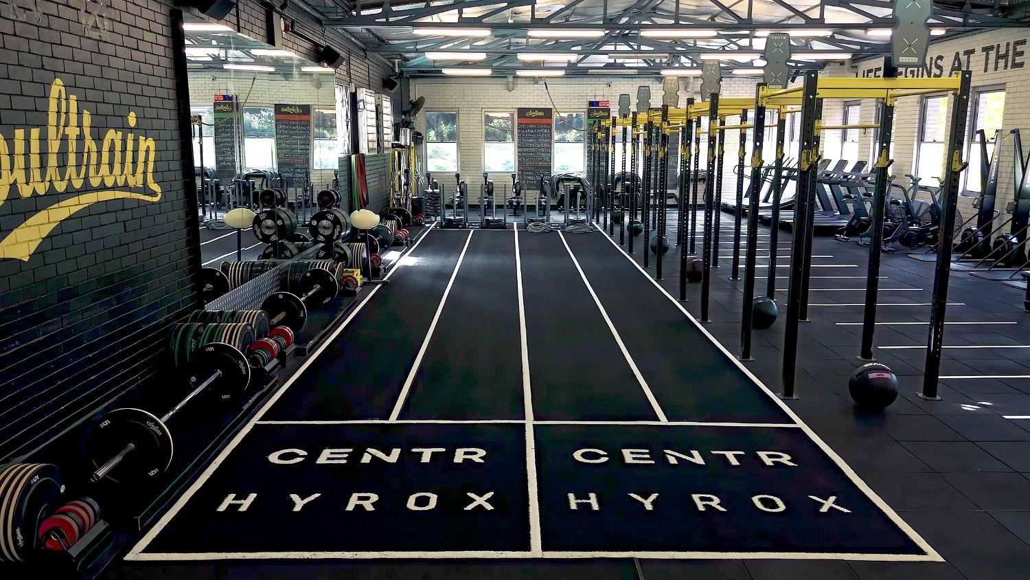 The Soultrain HYROX training floor